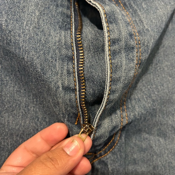 Smith Mills Jeans Mens 46 Blue Denim Cotton Blend Low Rise Five Pocket (1341) - Picture 4 of 8